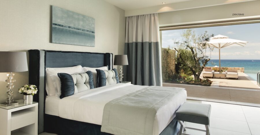 Ikos, Sani, Daios. Отели Греции.