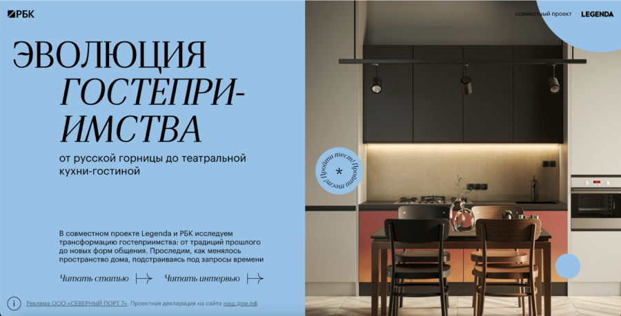 От русской горницы до театральной кухни-гостиной